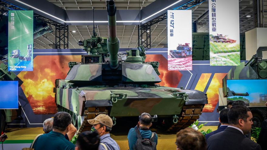 Taiwán muestra su arsenal de drones y un nuevo sistema de misiles para defenderse de China