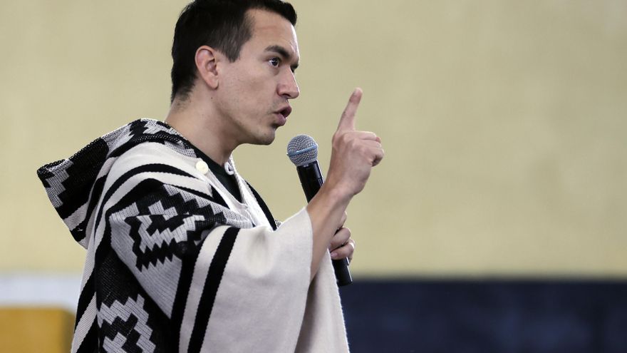 Noboa advierte que "la ley espera" a quienes intenten tomarse Quito "por la fuerza"