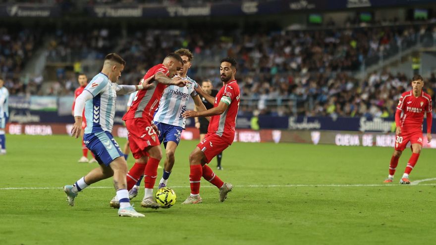 Lance de la jugada del gol de Jauregui anulado