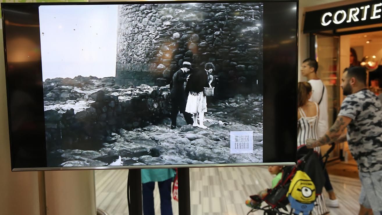 Exposición 'El cine en Gran Canaria'. (ALEJANDRO RAMOS)