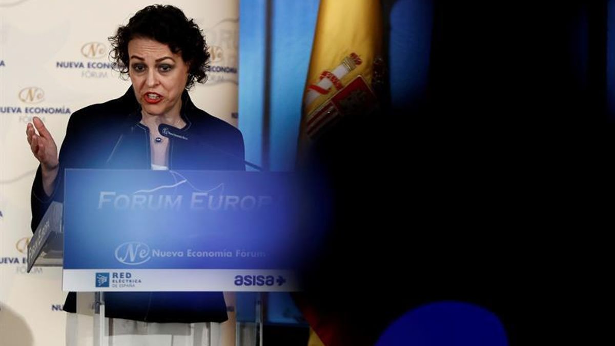 La ministra de Trabajo, Migraciones y Seguridad Social, Magdalena Valerio.