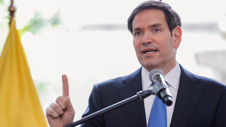 Foto de archivo del secretario de Estado de los Estados Unidos, Marco Rubio. EFE/ José Jácome