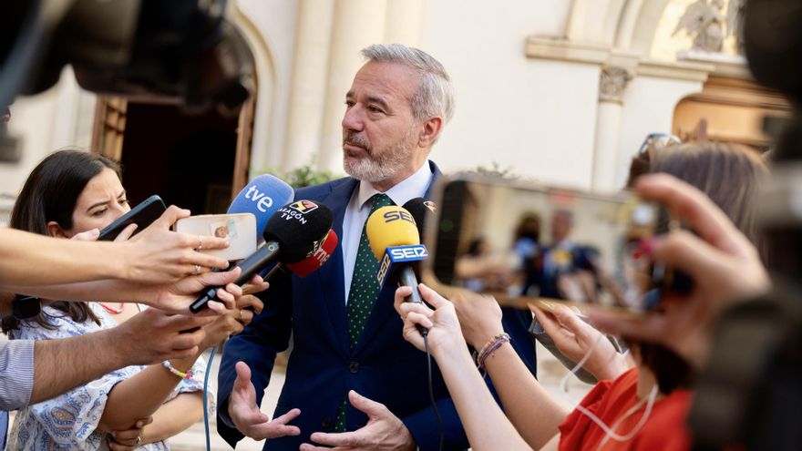 El presidente del Gobierno de Aragón, Jorge Azcón.