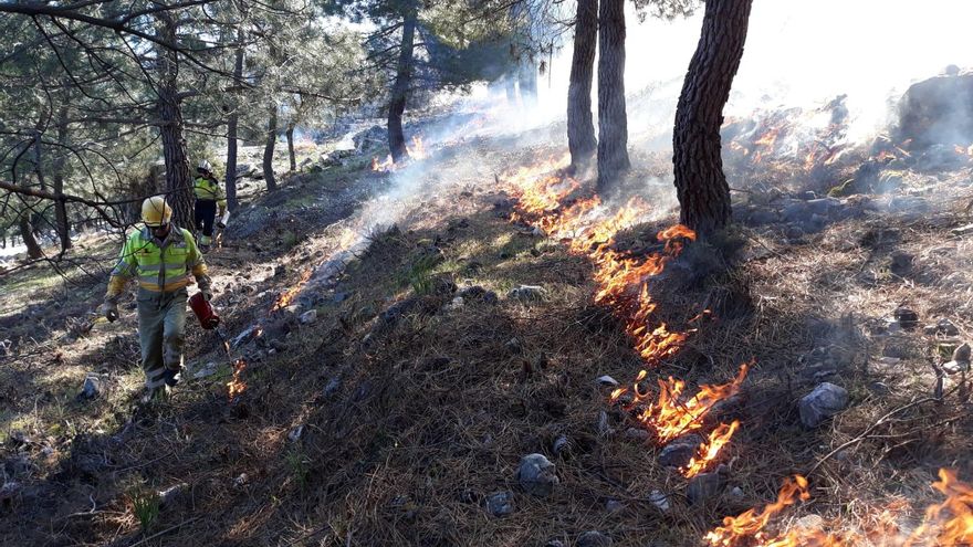 Quemas preventivas en Ciudad Real
