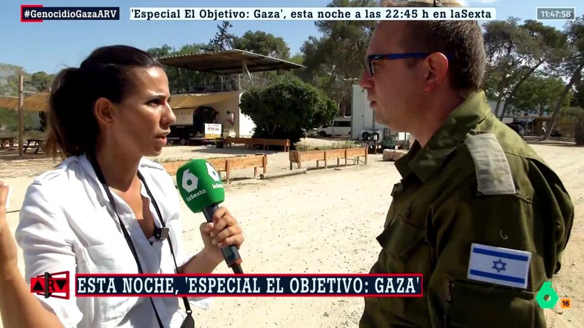 Ana Pastor choca con el portavoz del ejército de Israel tras tildar de "antisemitas" las protestas propalestinas: "Por ahí no"