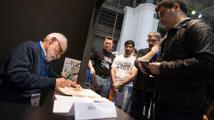 El público de los álbumes de Jan es de una edad mayor de aquella a la que el autor se dirige 