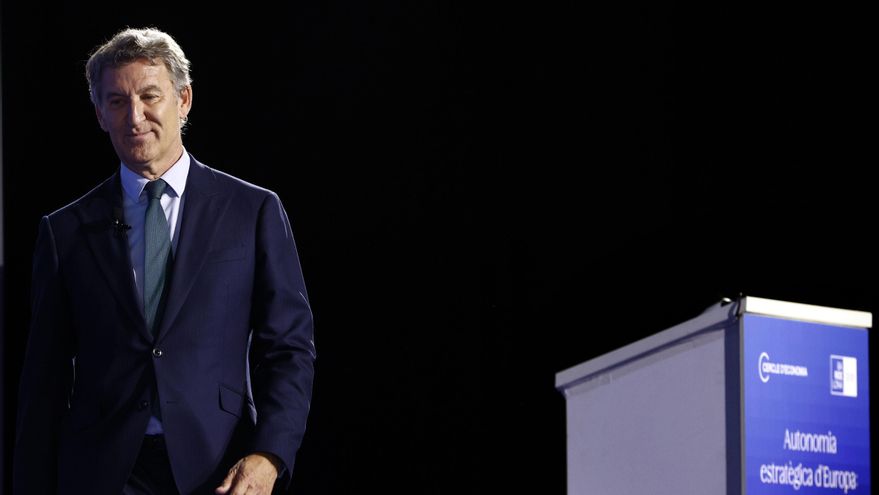 Feijóo vuelve a decepcionar a los empresarios catalanes reunidos en el Cercle: "Otra oportunidad perdida"
