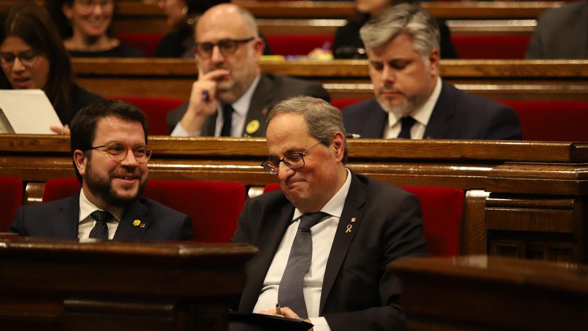 El Parlament rechaza la inhabilitación de Torra y lo ratifica como presidente