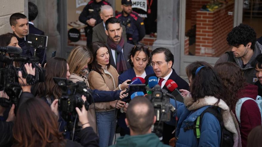 El ministro de Exteriores, Unión Europea y Cooperación, José Manuel Albares