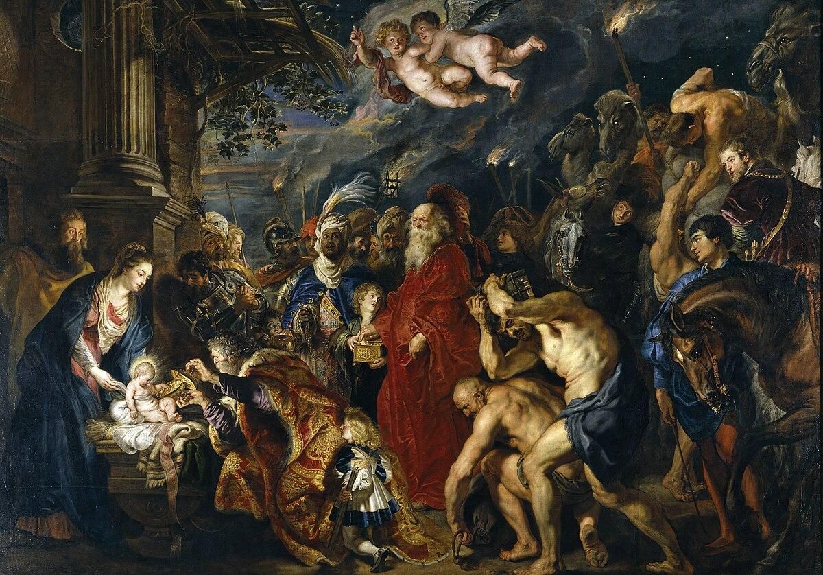 La adoración de los Reyes Magos (Rubens, Museo del Prado)