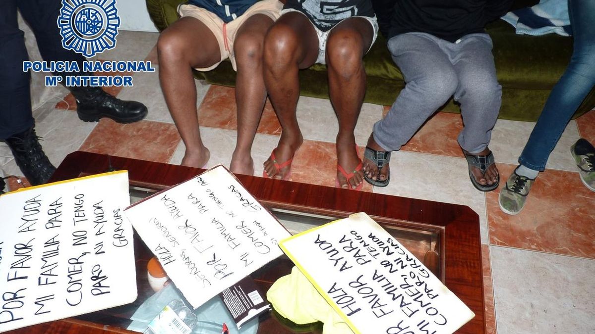 Desarticulada una organización acusada de explotar sexualmente y obligar a mendigar a nigerianos