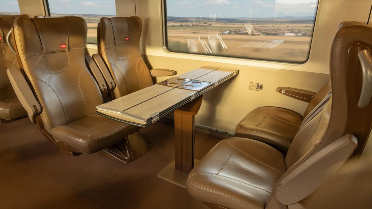 Interior de un vagón