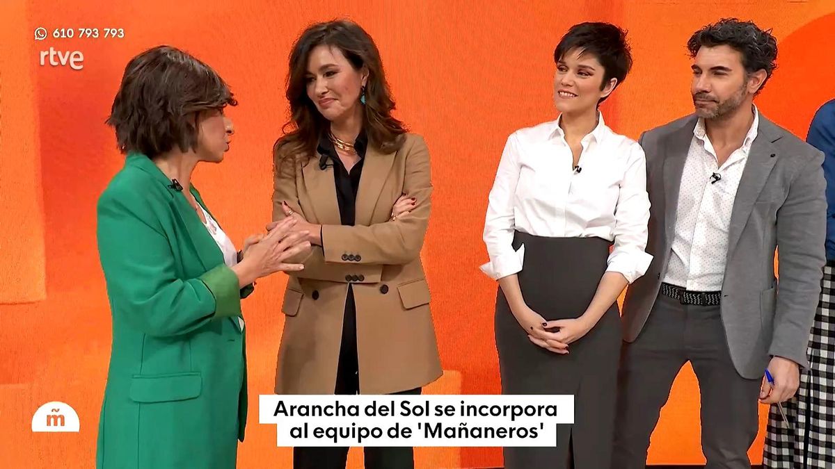 Arantxa del Sol llega a RTVE con 'Mañaneros' tras su turbulento paso por los platós de Telecinco en 2024