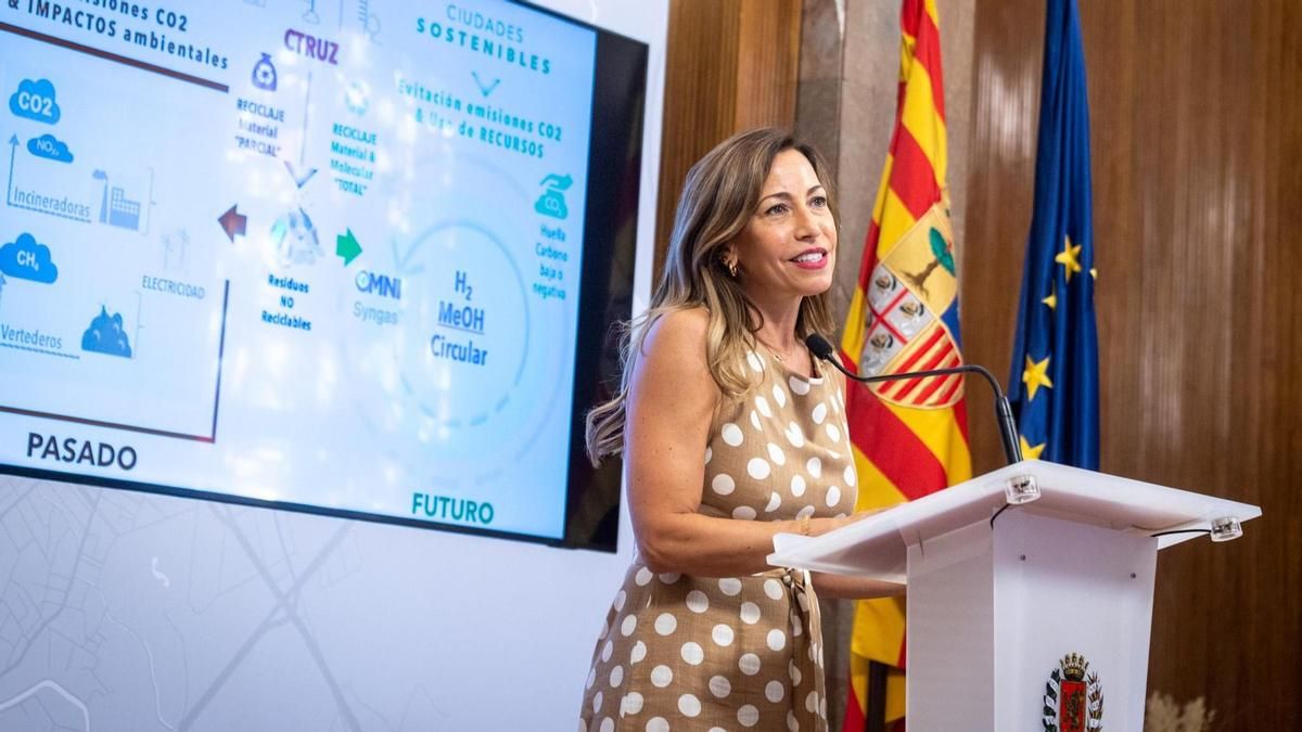 La alcaldesa de Zaragoza anuncia un "proyecto pionero a nivel mundial" para una tecnología en marcha desde 2012
