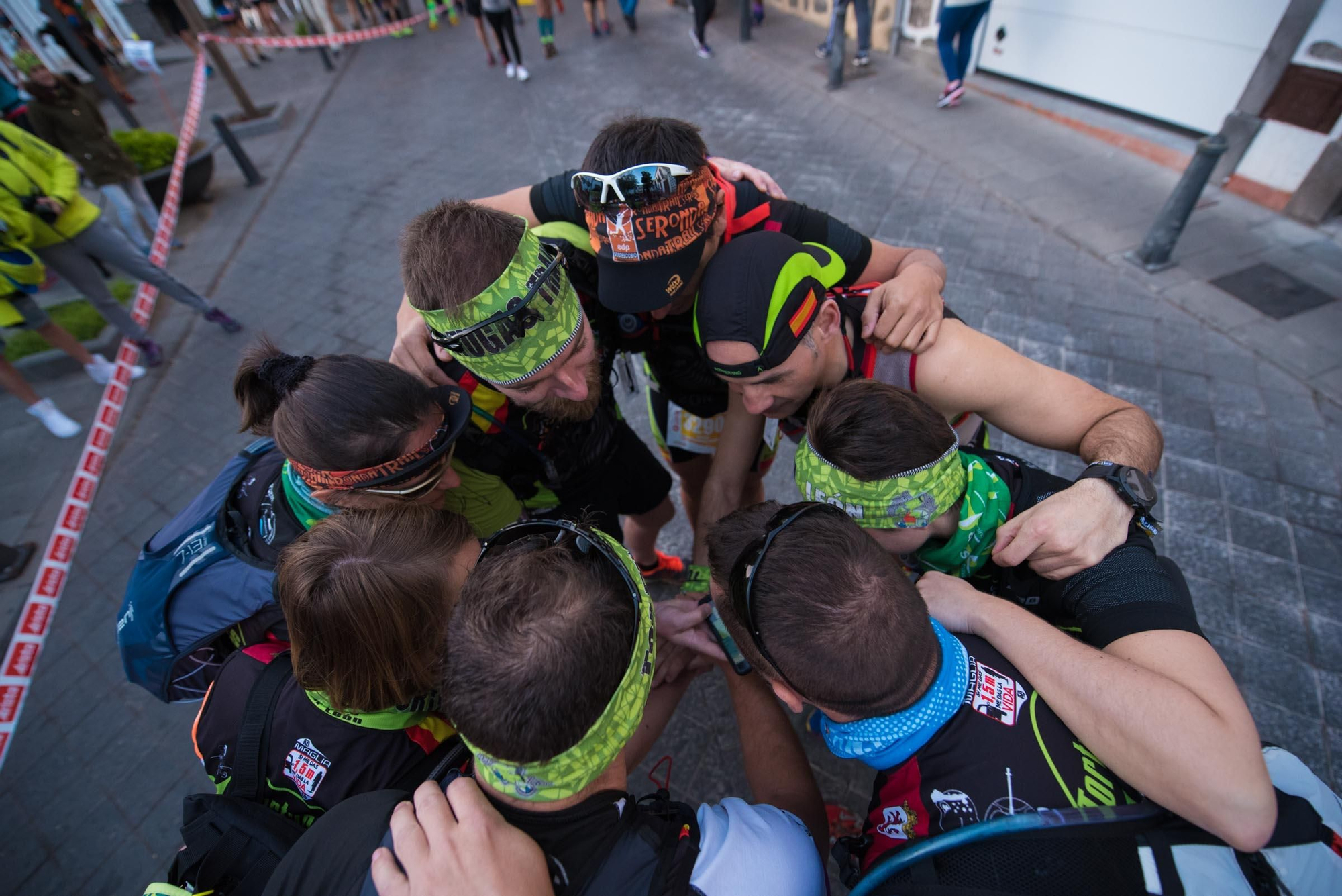 Salida desde Tunte de la Started (30 hm). Imagen. organización.