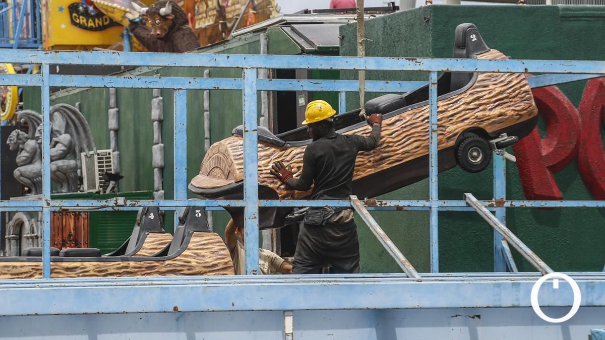 Desmontaje de la Feria