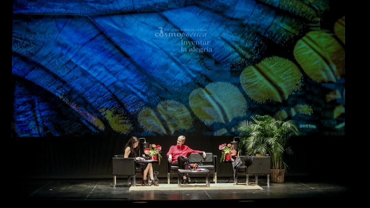 Inauguración de Cosmopoética 2026 con Siri Hustvedt