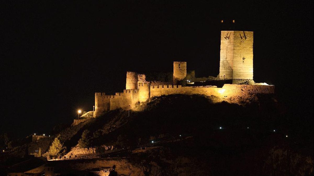 El castillo de Biar, en Alicante.