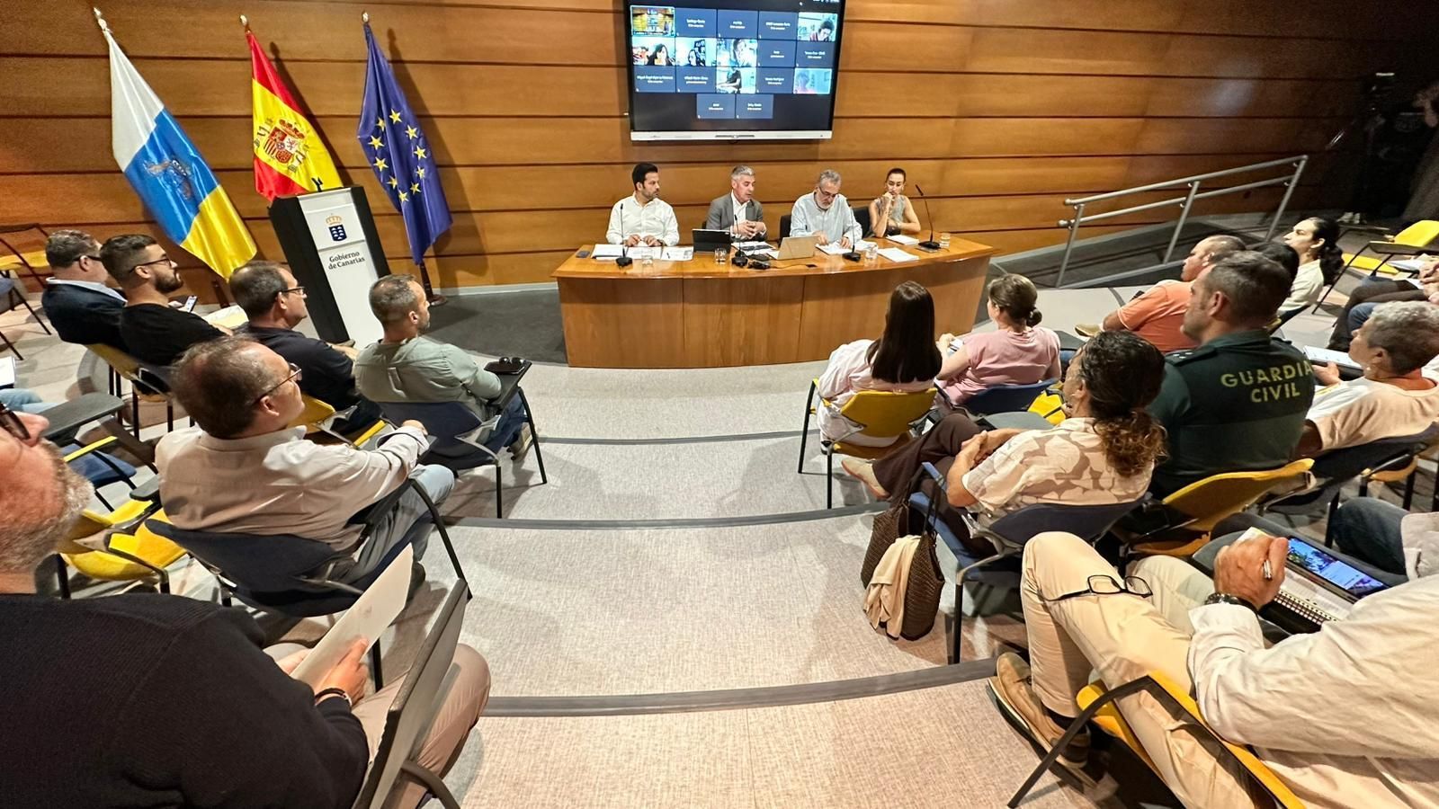 Reunión técnica de seguimiento de la plaga de la filoxera en Canarias.