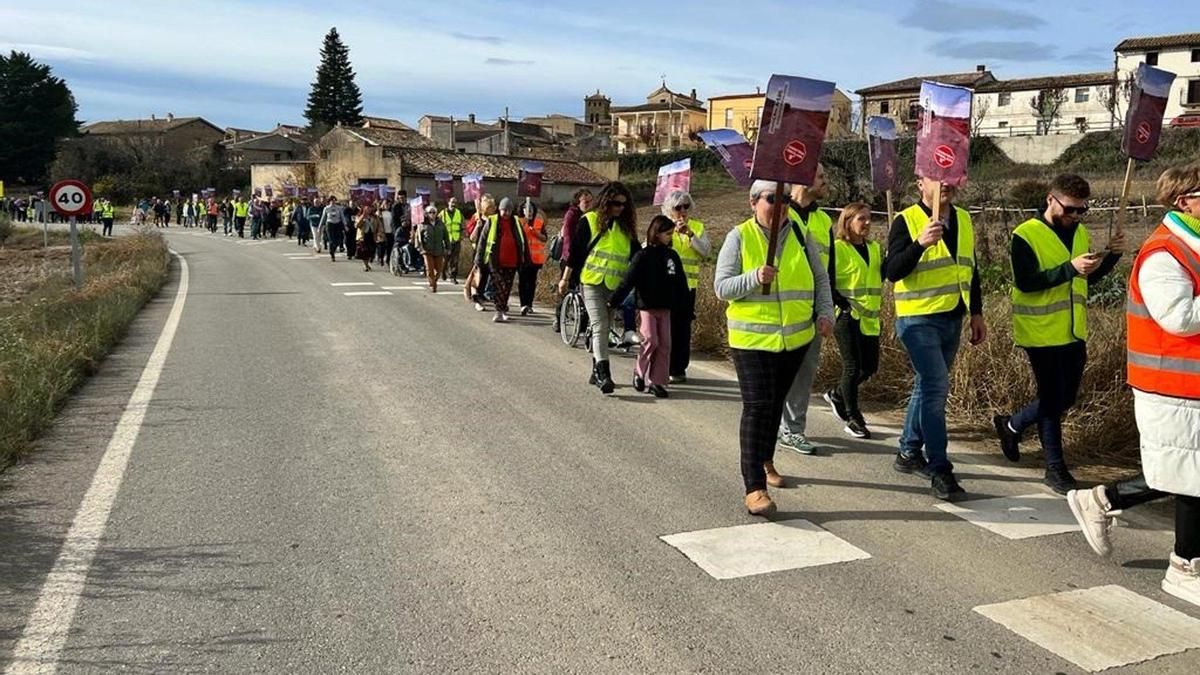 La Justicia de Aragón pide al Gobierno regional mejoras urgentes en la A-125 de Ayerbe a Ardisa, entre Huesca y Zaragoza
