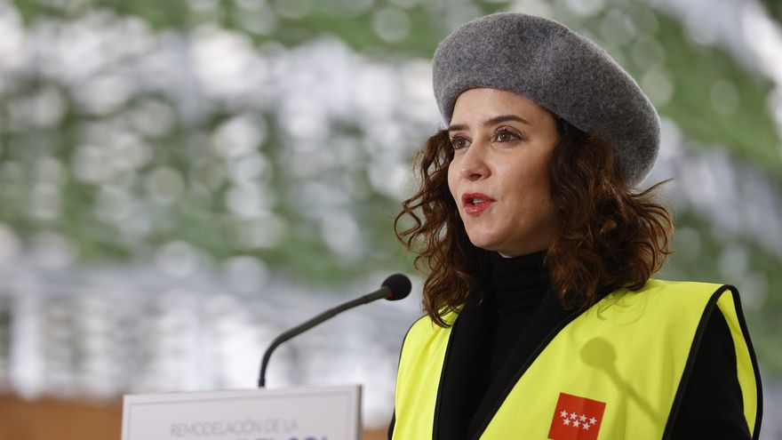 La presidenta de la Comunidad de Madrid, Isabel Díaz Ayuso.
