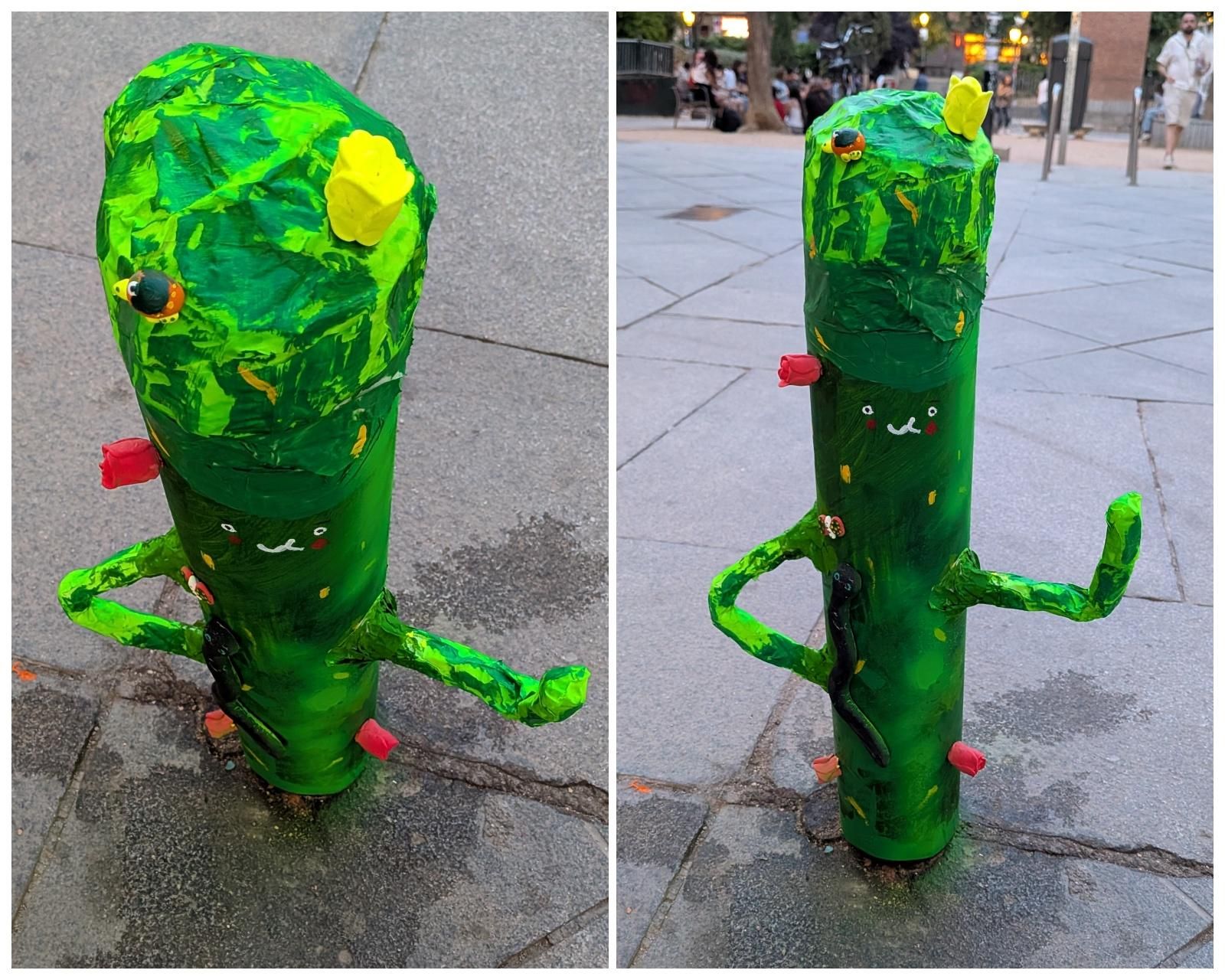 48 - Bolardo cáctus