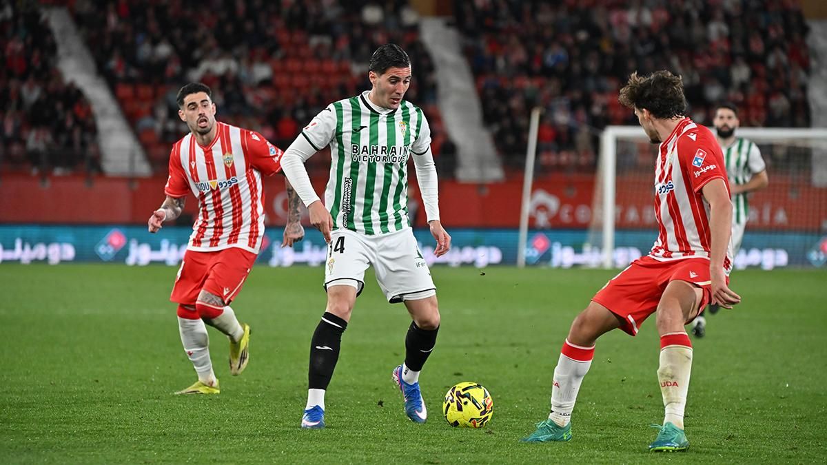 Las imágenes del UD Almería - Córdoba CF