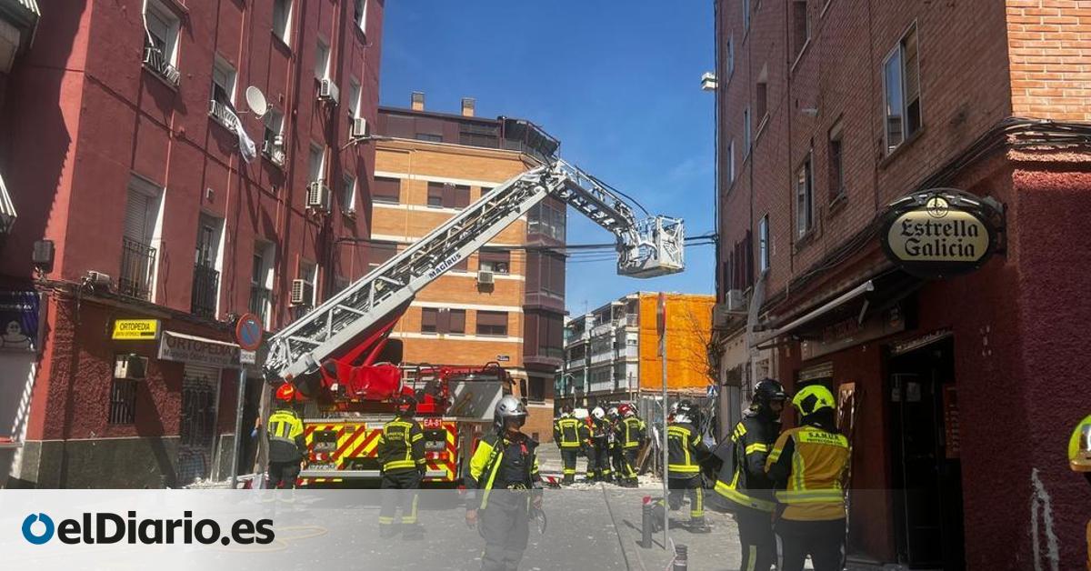 Una explosión en un bar de Madrid deja 21 heridos, tres de ellos de gravedad