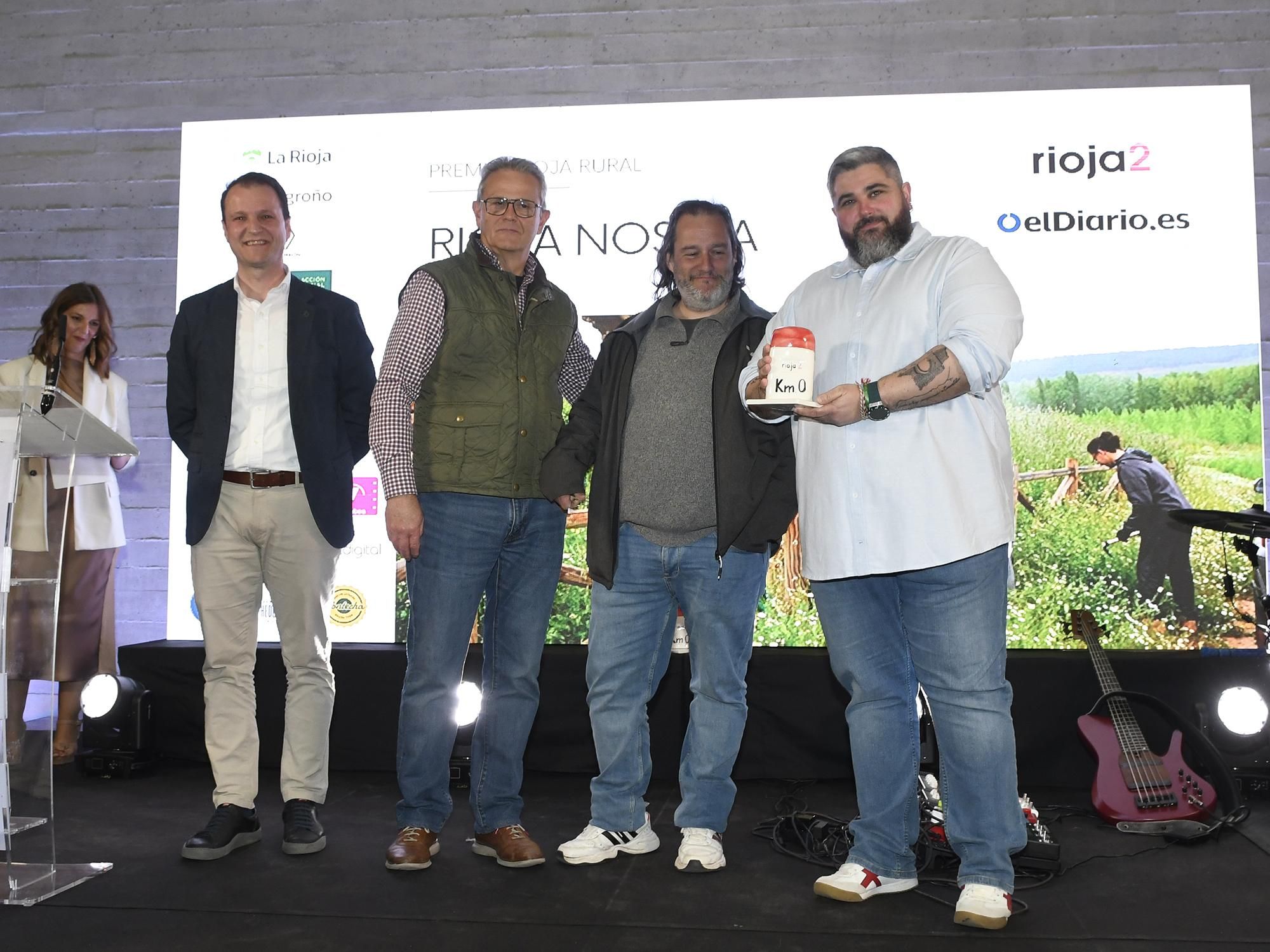 Gala de entrega de los Premios Km0 de Rioja