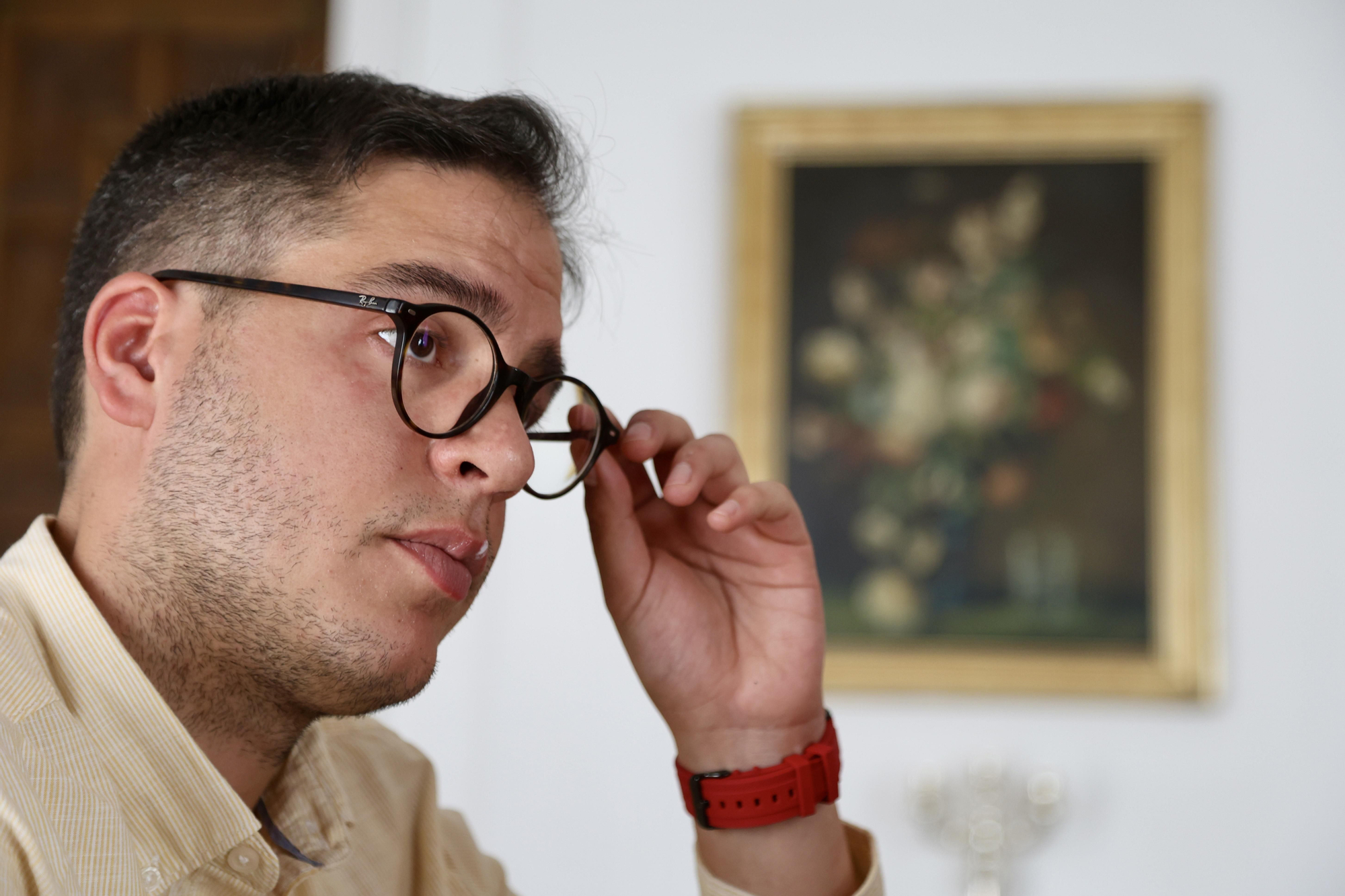 El candidato de IU a la alcaldía de Zamora para 2027, Pablo Novo.