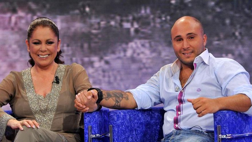 Isabel Pantoja y Kiko Rivera en Supervivientes