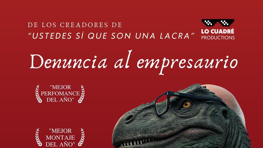 CCOO replica a la patronal de Tenerife con un buzón de "denuncia al empresaurio"