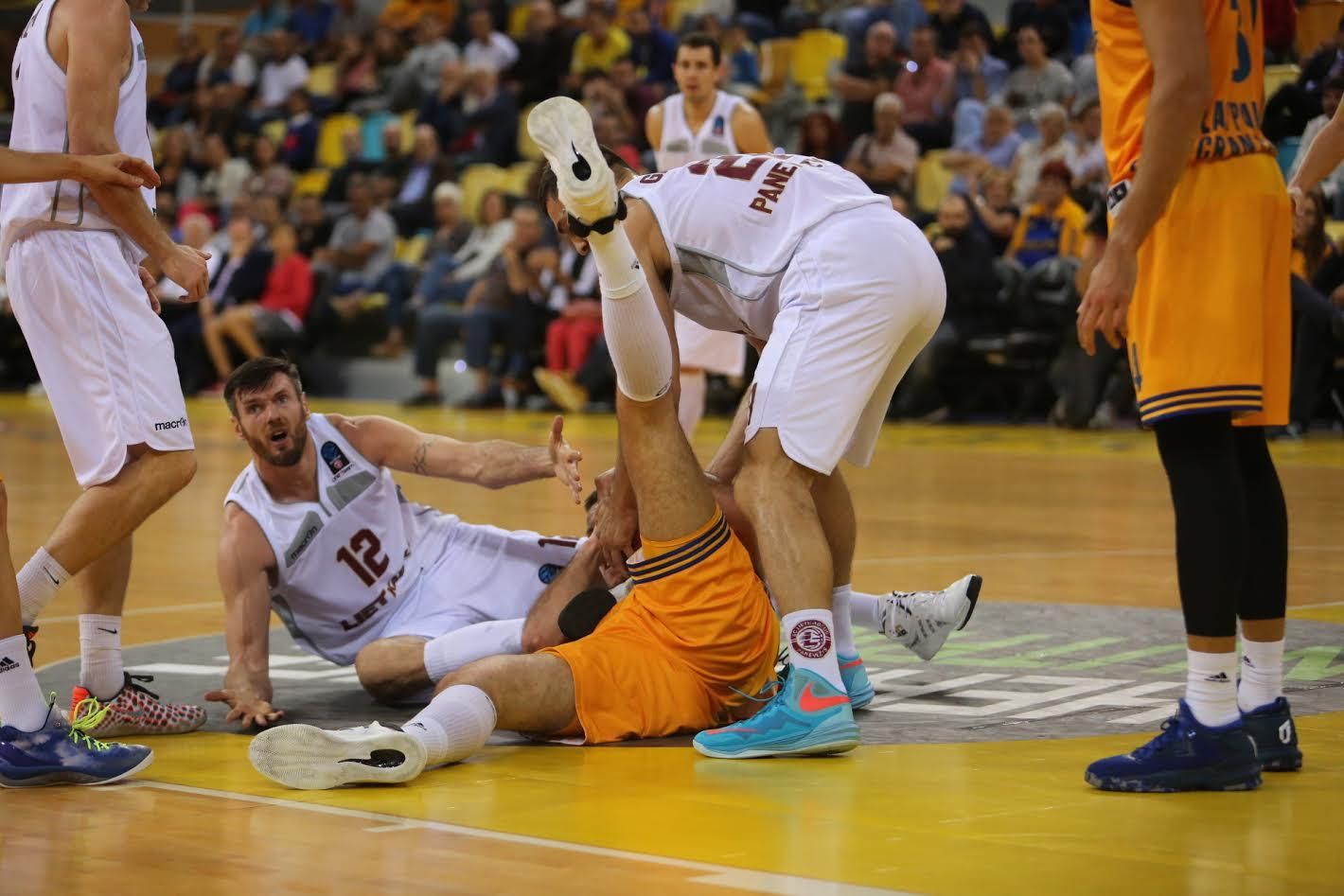 Partido de Eurocup entre el Gran Canaria y el Lietkabeli (ALEJANDRO RAMOS)