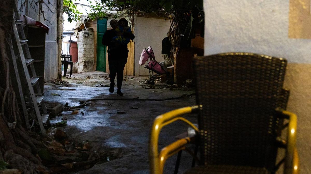 En estas parcelas viven cuarenta menores