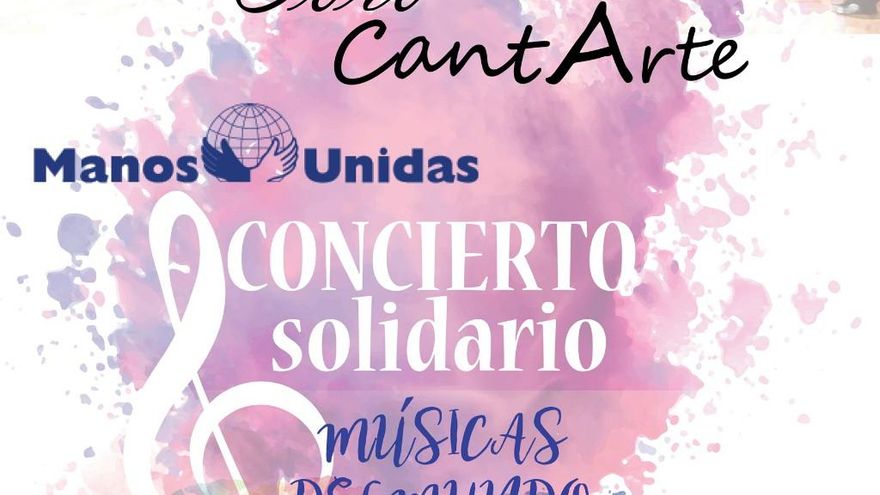 Cartel concierto Músicas del Mundo en el Auditorio de León.