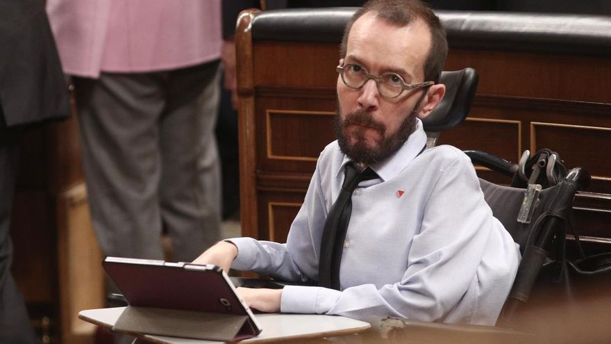 Echenique pide a Casado y Vox que dejen de ser "el capitán a posteriori" y admitan que no lo vieron venir
