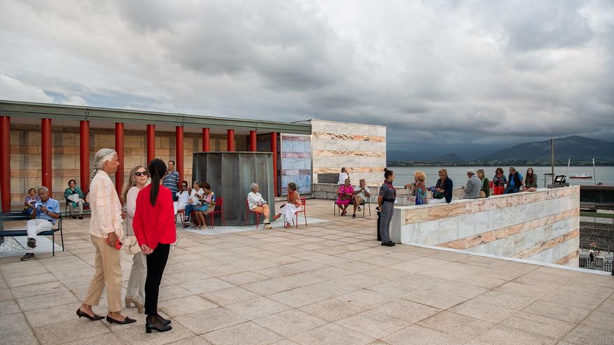 Terraza 'Carmen Amaya' ubicada en el Palacio de Festivales de Cantabria.