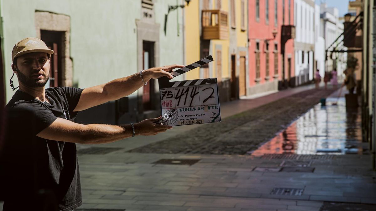 Imagen de archivo de un rodaje en Gran Canaria.