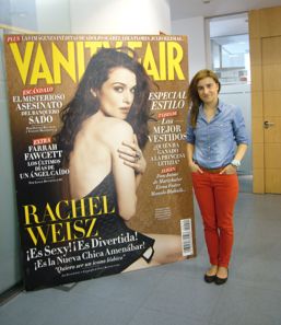 Raquel Peláez, en la redacción.