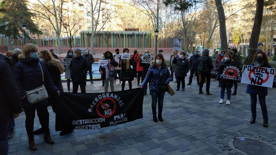 Manifestación plataforma ‘NO a la macrogranja en Pozuelo y Argamasón’