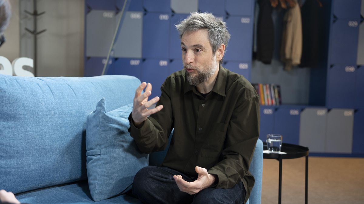 Raül Refree, en la redacción de elDiario.es