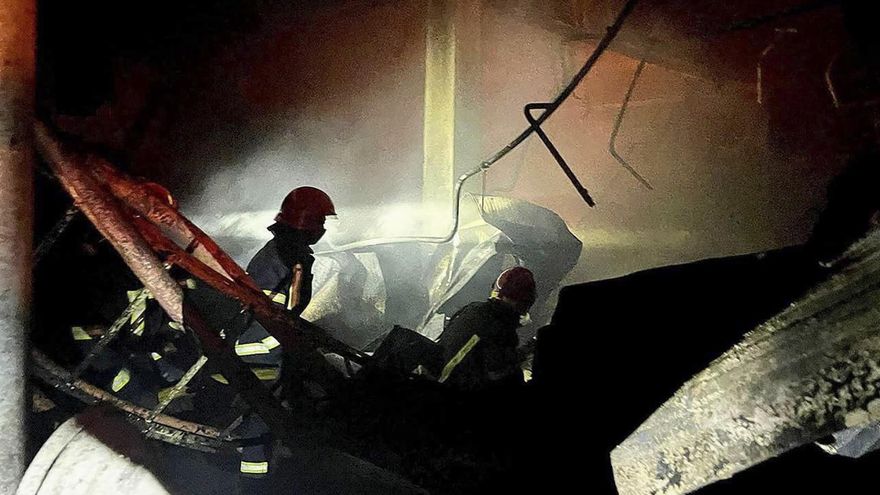 Odesa (Ucrania) EFE/EPA/STATE EMERGENCY SERVICE OF UKRAINE HANDOUT