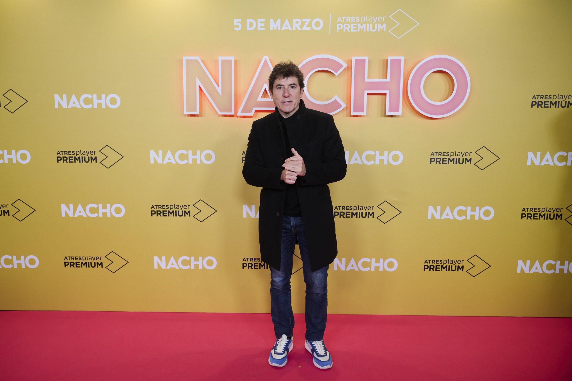 Manel Fuentes en la première de 'Nacho'