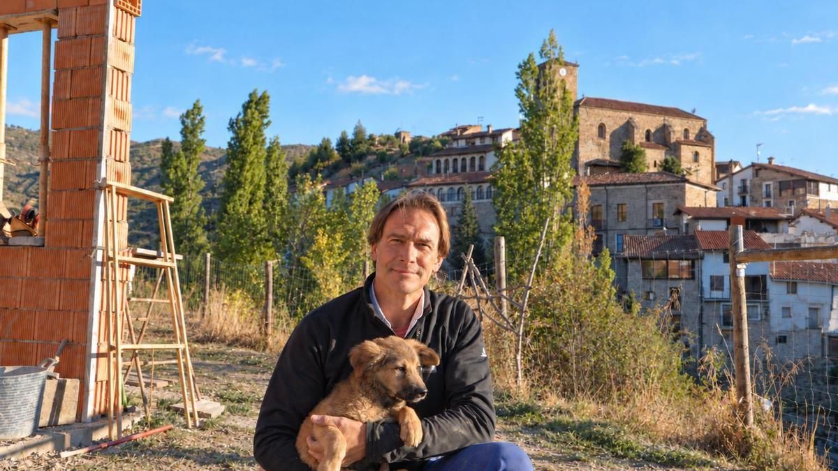 Ecoterapia contra la soledad y el duelo en un pueblo de Cameros