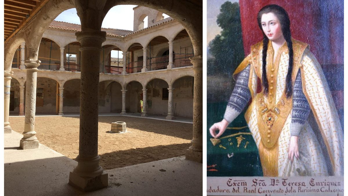 Teresa Enríquez murió en Torrijos (Toledo) en 1529, conocida por su mecenazgo y por su labor de caridad y reinserción de personas desfavorecidas