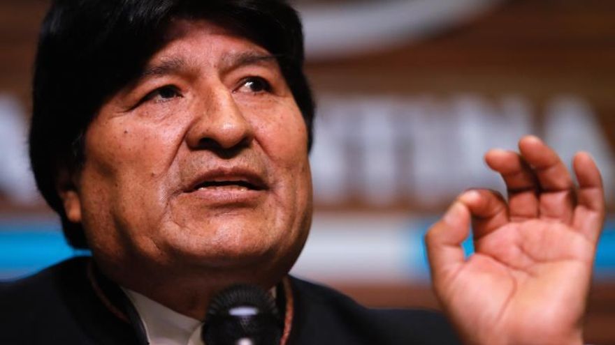 El expresidente de Bolivia Evo Morales.