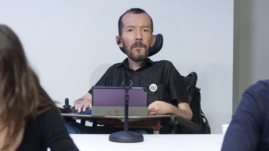 El portavoz de Unidas Podemos en el Congreso, Pablo Echenique.