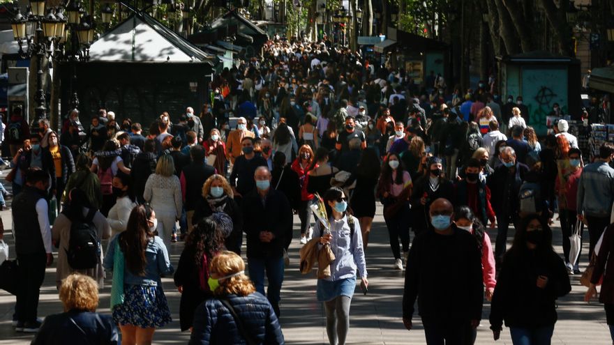 La prometida reforma de la Rambla de Barcelona cumple 2.000 días de retraso