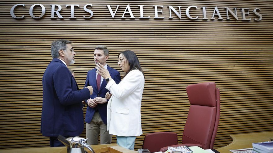 La Mesa de las Corts Valencianes rechaza una iniciativa de Compromís sobre la financiación de Vox porque contiene "manifestaciones ofensivas"