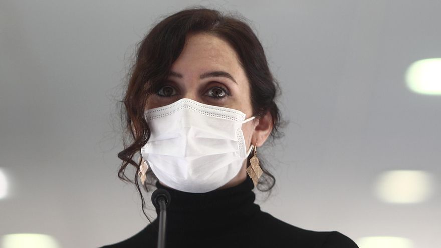 La presidenta de la Comunidad de Madrid, Isabel Díaz Ayuso.